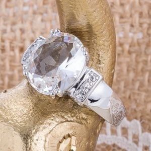 2.5 ctw 14K White Gold Filled Crafted Clear CZ